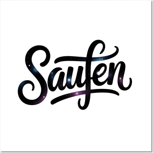 Saufen - Deutsche Bier Memes Posters and Art
